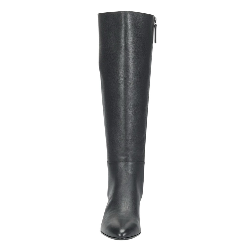 Sofft Boots Sonya Knee High Kitten Heel Pointed Toe Genuine Leather Black Size 8 - Picture 4 of 15